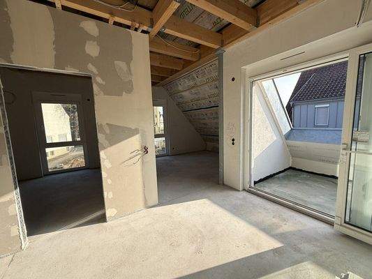 Wohnung 13 aktueller Bauzustand