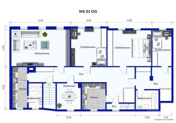 GR WE 3 OG möbliert