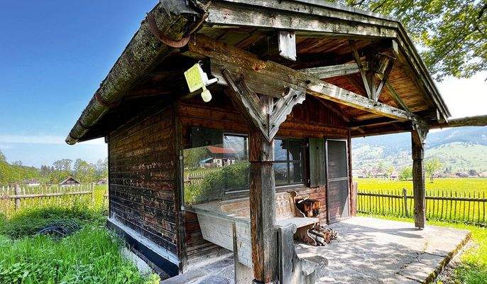 Honeymoon Suite ohne Bad und WC (Anschlüsse sind vorhanden)