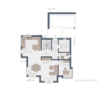 Grundriss Erdgeschoss