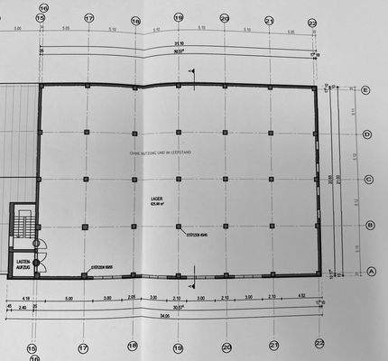 Grundriss Freifläche 4. OG