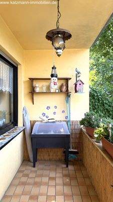 OG - Loggia (auch bei Regen geschützt)