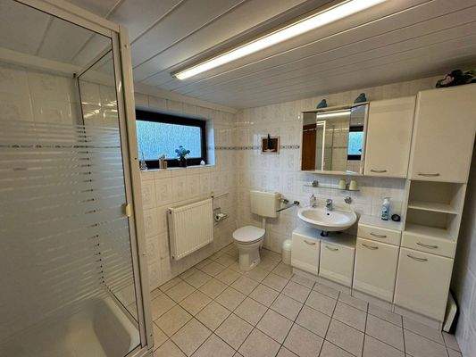 Ferienwohnung Badezimmer