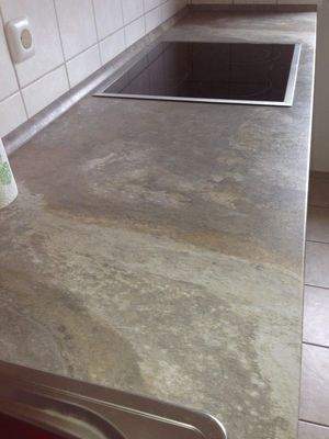 Arbeitsplatte in der Küche