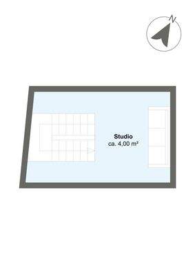 Maisonettwohnung A Grundriss Studio