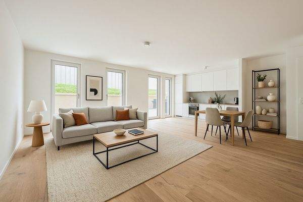 Wohnen / Küche (KI-Staging)