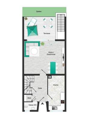 Grundriss Erdgeschoss