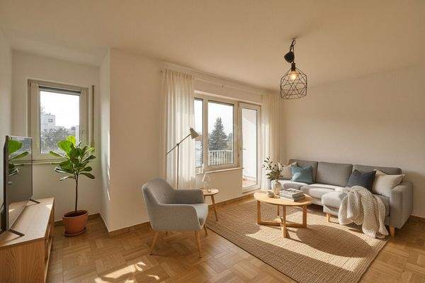 Wohnzimmer  KI generiert