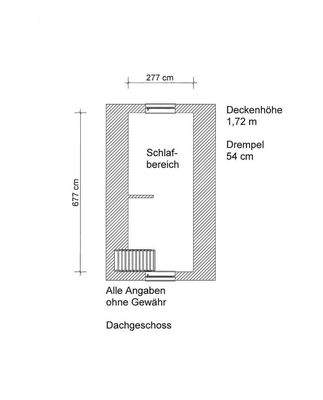 Grundriss Dachgeschoss