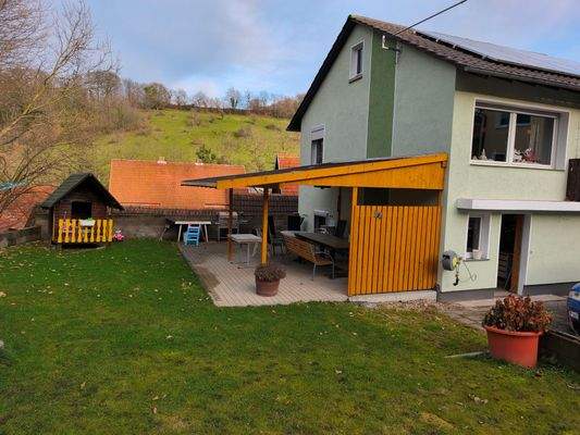 Gartenansicht Haus 1