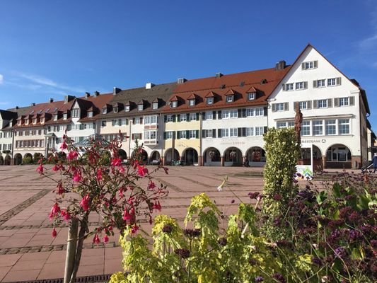 Am größten Marktplatz Baden Württembergs