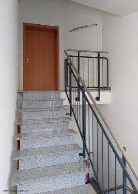 im Treppenhaus