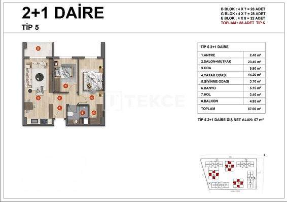 Apartments Ideal for Investment in Osmangazi Bursa