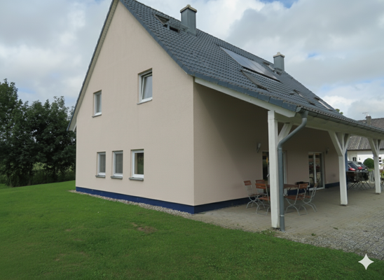 Fassadenfarbe weicht vom Original ab