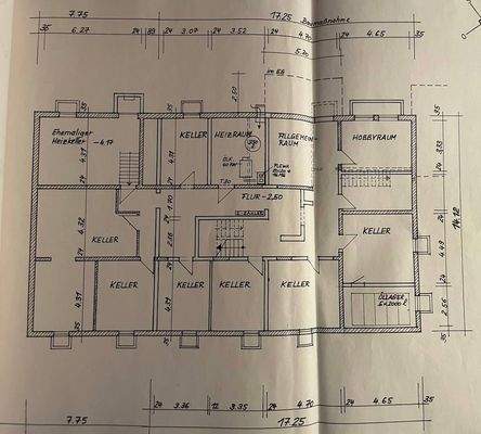 Grundriss Kellergeschoss | Dürrschnabel Immobilien GmbH