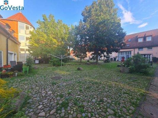 idyllischer Innenhof