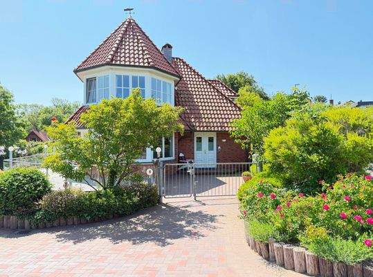 Nordansicht von der "Villa de Meere"