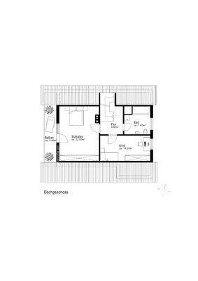 Grundriss Dachgeschoss
