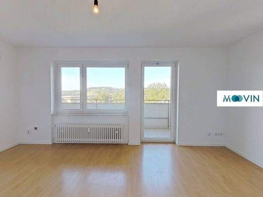 Ansicht II: Wohn- und Esszimmer