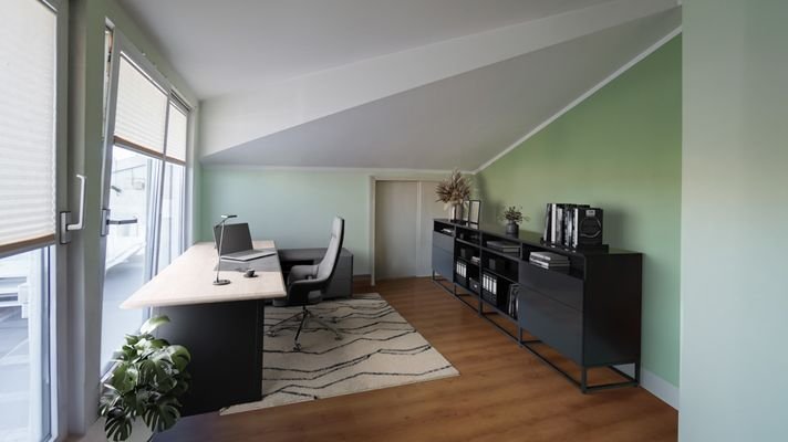 Arbeitszimmer möbliert (2)