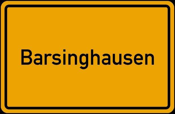 Ortsschild Barsinghausen