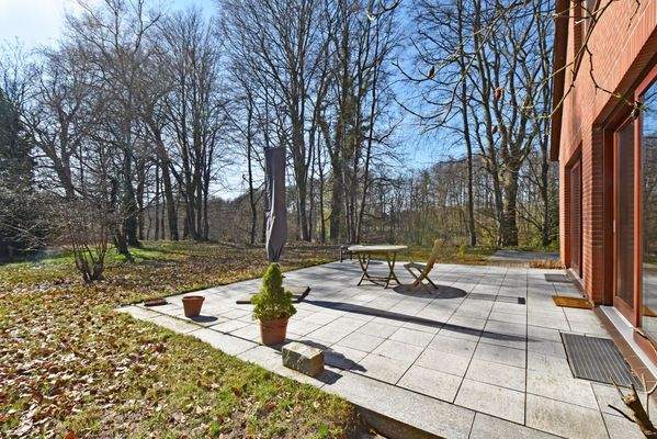 großzügige Südterrasse