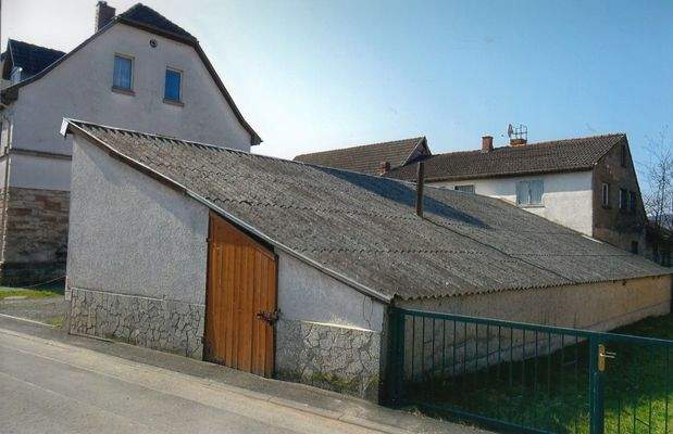 Wirtschaftsgebäude von hinten