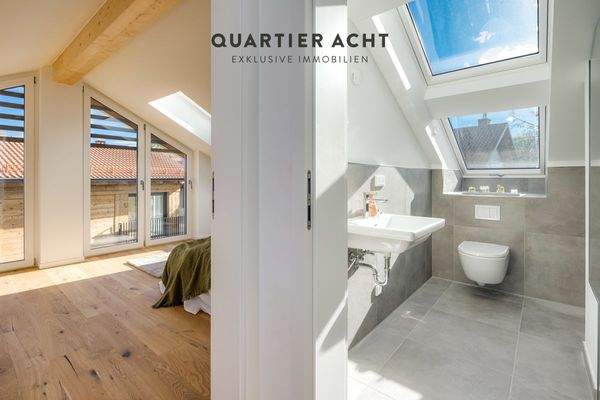 QVIII - SCHLAFEN UND BAD IM DACHGESCHOSS 