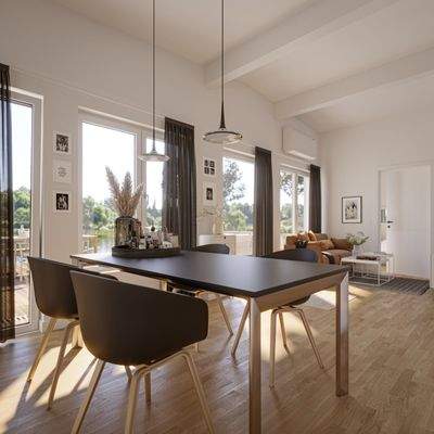 Gemütlich beisammen sein