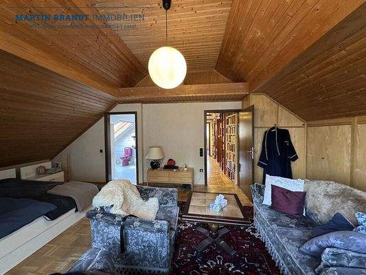 Elternschlafzimmer im Dachgeschoss