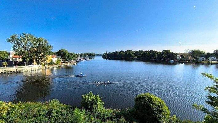Blick aus dem Fenster