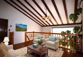 Blick zur Treppe gestaltet