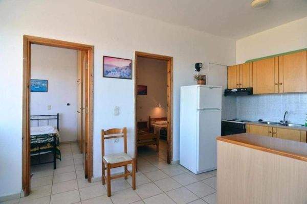 Kreta, Aspro: Apartmenthotel mit Pool und Meerblick zu verkaufen