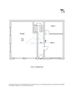 Grundriss - Haus 1 EG