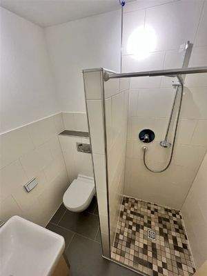 Modernes, helles Duschbad im GG