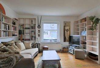 Blick ins Wohnzimmer