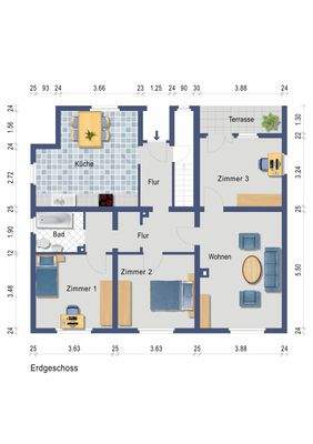 Grundriss Erdgeschoss