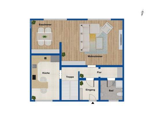 Grundriss Erdgeschoss