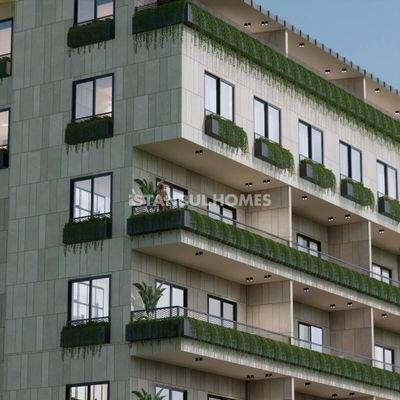 Commercial Real Estate with Pool near Metro in Istanbul Eyupsultan