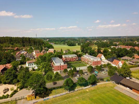 Wohnquartier am kleinen Berg