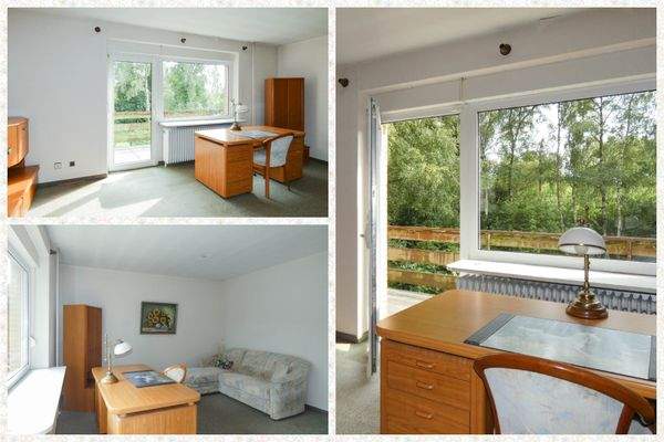 Das helle Gäste- bzw. Arbeitszimmer