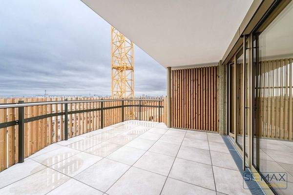 Balkon - Aufnahme des 7. Obergeschosses