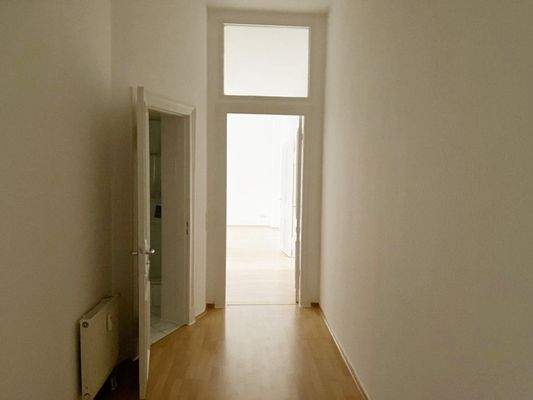 Flur vor der Vermietung