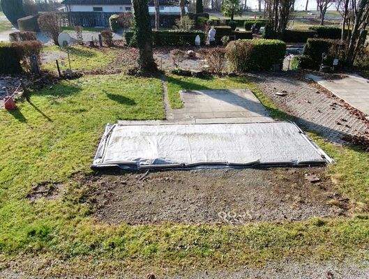 Großer Stellplatz mit 115 m² Fläche