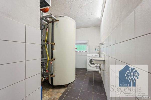 HWR mit Heizungsanlage