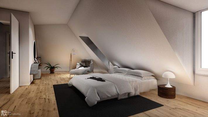Schlafzimmer Dachgeschoss