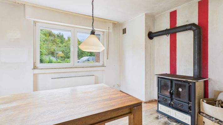 Wohnbereich mit Kamin#