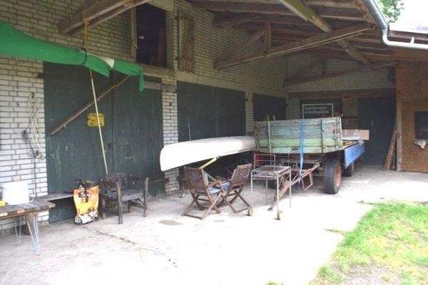 Hof unter Schleppdach