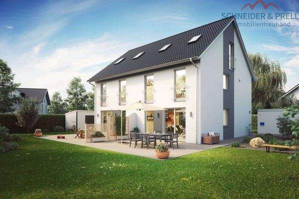 Beispiel Wand Massivhaus (Visualisierung)