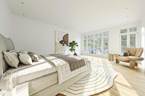 Virtuelles Staging: Schlafzimmer 